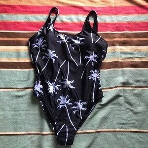 NWT Aropostle palm tree bathing suit.
